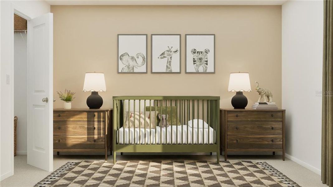 Furnished interior view inside a new home in Crosswinds, Haines City (Image 25). Furnished interior view inside a new home in Crosswinds, Haines City (Image 25).