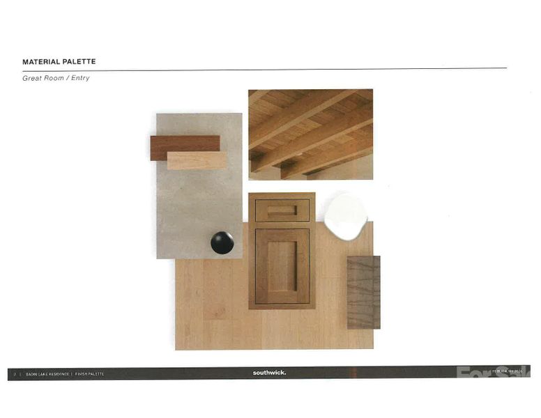 Sample of building materials used in homes in , New London (Image 8).