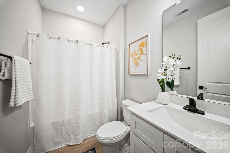 Furnished interior view inside a new home in , Concord (Image 19).