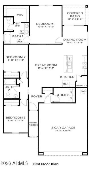 Baxter Floor Plan Baxter Floor Plan