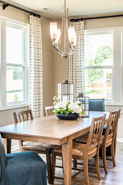 Representative furnished interior of a home built from the Watauga by McKee Homes in Coastal Haven, Leland (Image 5).