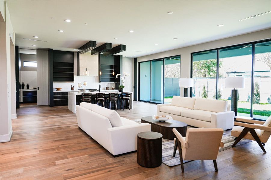 Furnished interior view inside a new home in , Houston (Image 9). Furnished interior view inside a new home in , Houston (Image 9).