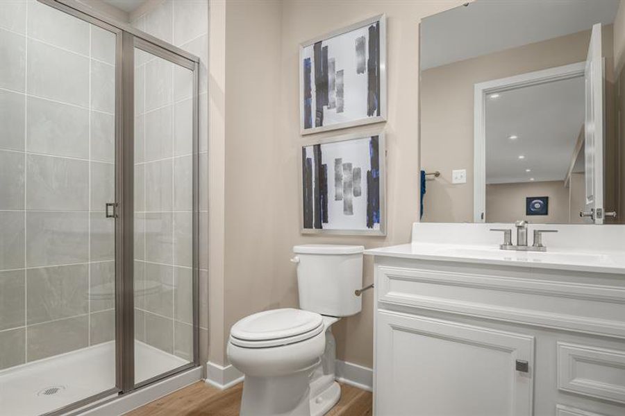 Representative furnished interior of a home built from the Cumberland by Ryan Homes in Arborvale, Fayetteville (Image 24).