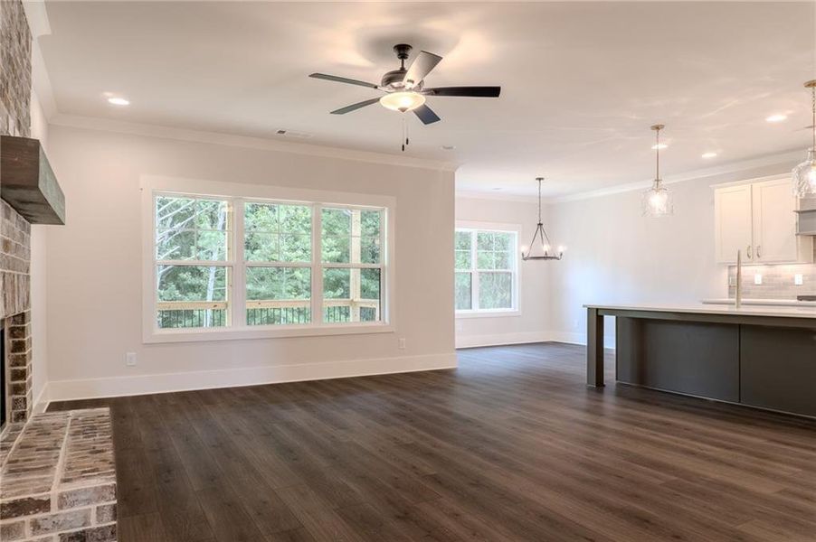 Spacious, unfurnished interior of a new home in Riverwalk, Monroe (Image 35).