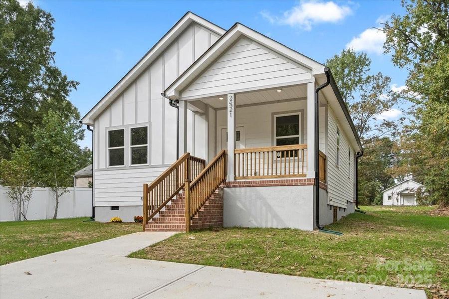 Exterior details and patio area of a home in , Kannapolis (Image 3). Exterior details and patio area of a home in , Kannapolis (Image 3).