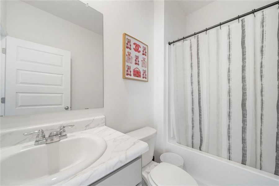 Furnished interior view inside a new home in Brooks Village, Dacula (Image 5).