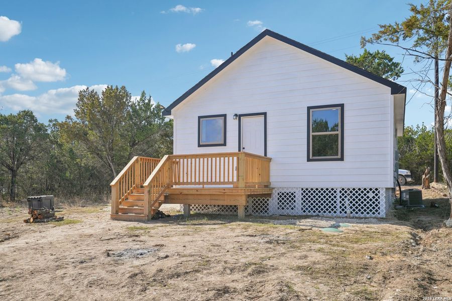 Exterior details and patio area of a home in , Bandera (Image 16). Exterior details and patio area of a home in , Bandera (Image 16).