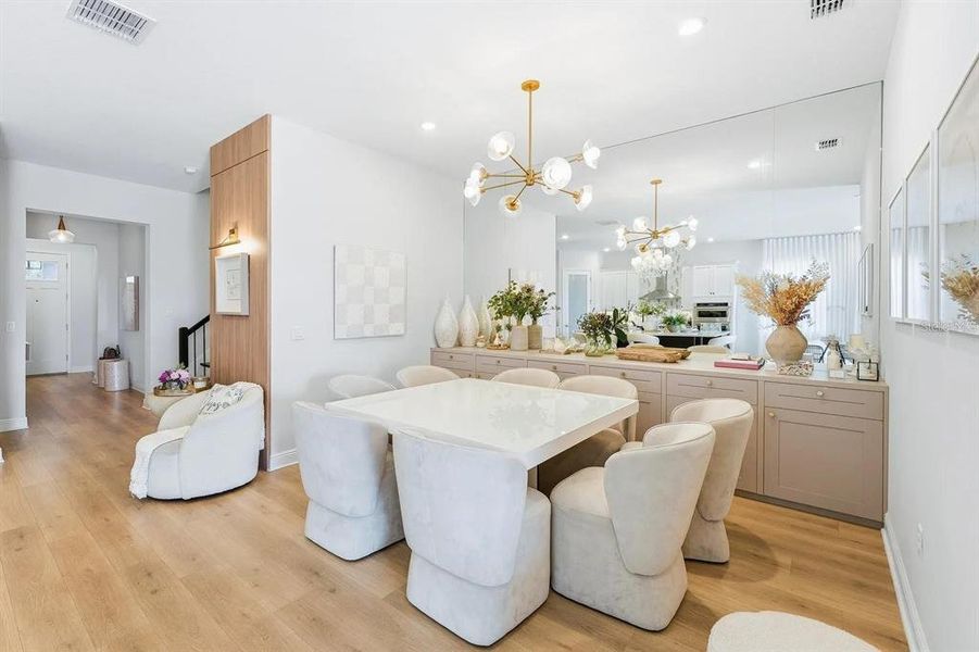 Furnished interior view inside a new home in Bella Collina, Montverde (Image 11).