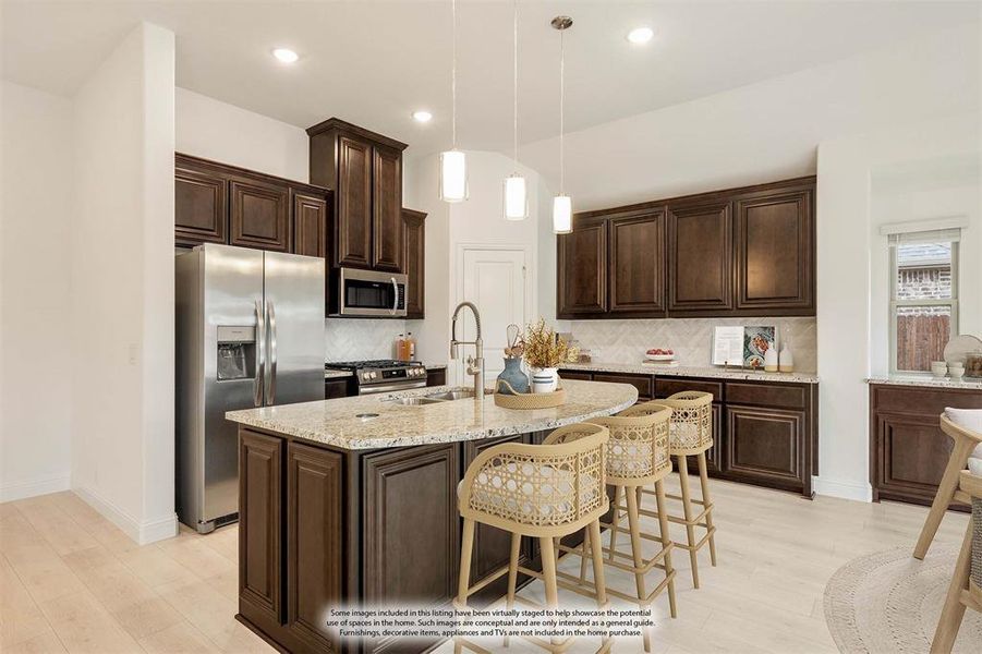 Furnished interior view inside a new home in Hampton Park, Glenn Heights (Image 14). Furnished interior view inside a new home in Hampton Park, Glenn Heights (Image 14).