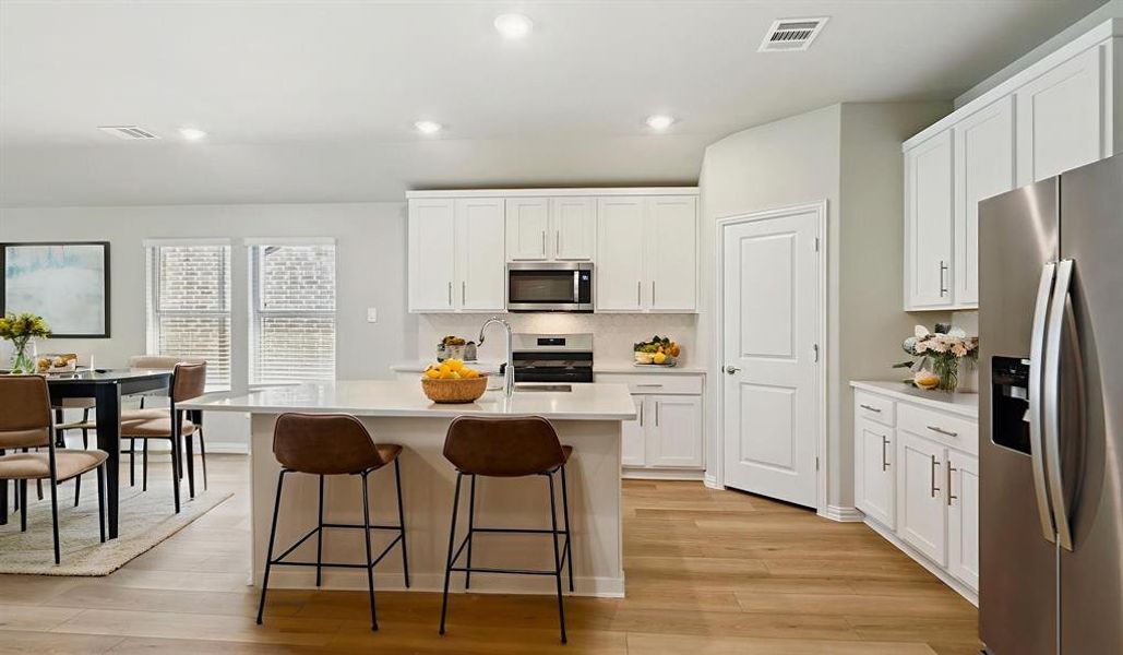 Furnished interior view inside a new home in Windmore, Princeton (Image 12).
