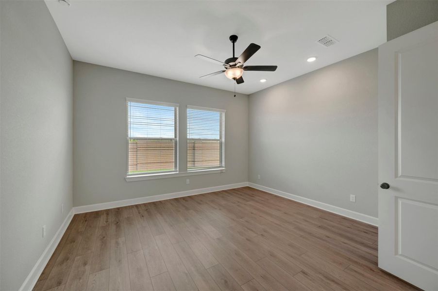 Spacious, unfurnished interior of a new home in Prairieland Village - Grove Collection, Cypress (Image 36). Spacious, unfurnished interior of a new home in Prairieland Village - Grove Collection, Cypress (Image 36).