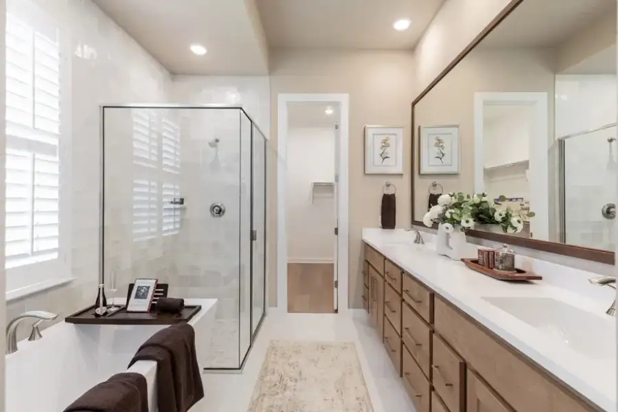 Representative Primary Bathroom - some options shown