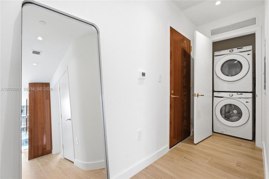 Furnished interior view inside a new home in , Miami (Image 11).