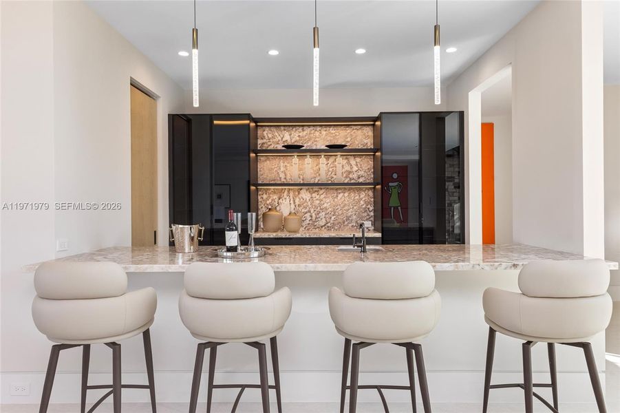 Furnished interior view inside a new home in , Fort Lauderdale (Image 41).