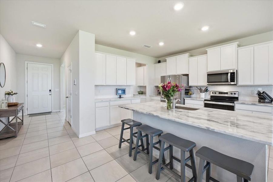 Furnished interior view inside a new home in Coddington, Bradenton (Image 29).