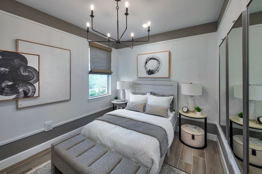 Furnished interior view inside a new home in Costa Pointe, Vero Beach (Image 7).