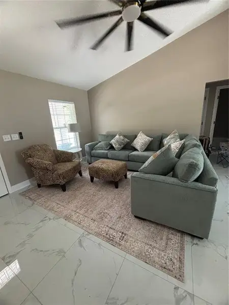 Furnished interior view inside a new home in , Belleview (Image 2).