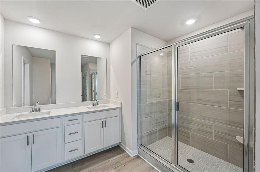 Furnished interior view inside a new home in Hemingway - Reserve Series, Cumming (Image 20).