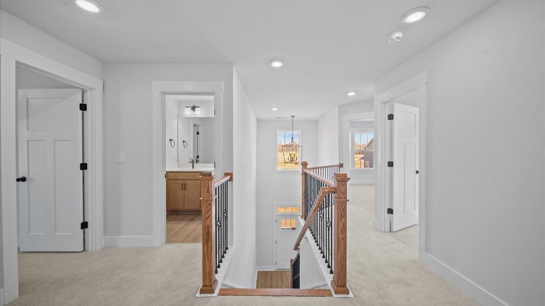 Furnished interior view inside a new home in Harrier Point, Woodruff (Image 23).