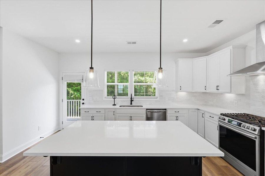 Furnished interior view inside a new home in , Summerville (Image 18).
