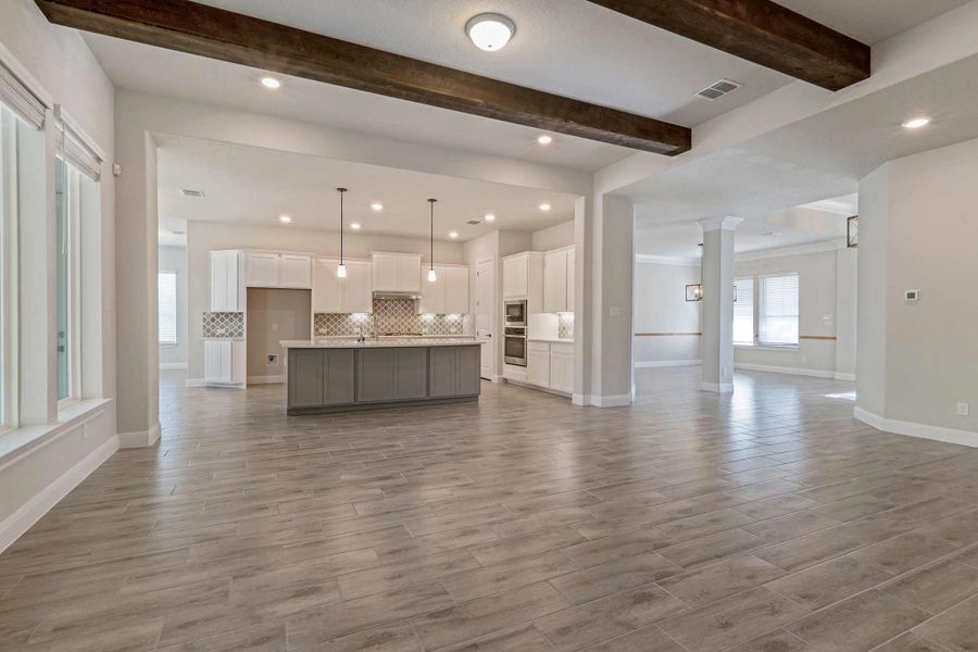 The Fredericksburg - Family Room The Fredericksburg - Family Room