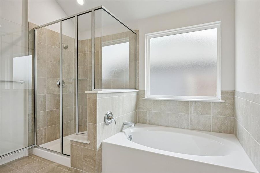 Furnished interior view inside a new home in Hadley Farms, Godley (Image 6).