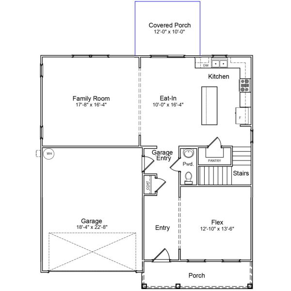 2D floor plan layout of this home in Fairview Falls, Chesnee, SC (Image 2). 2D floor plan layout of this home in Fairview Falls, Chesnee, SC (Image 2).