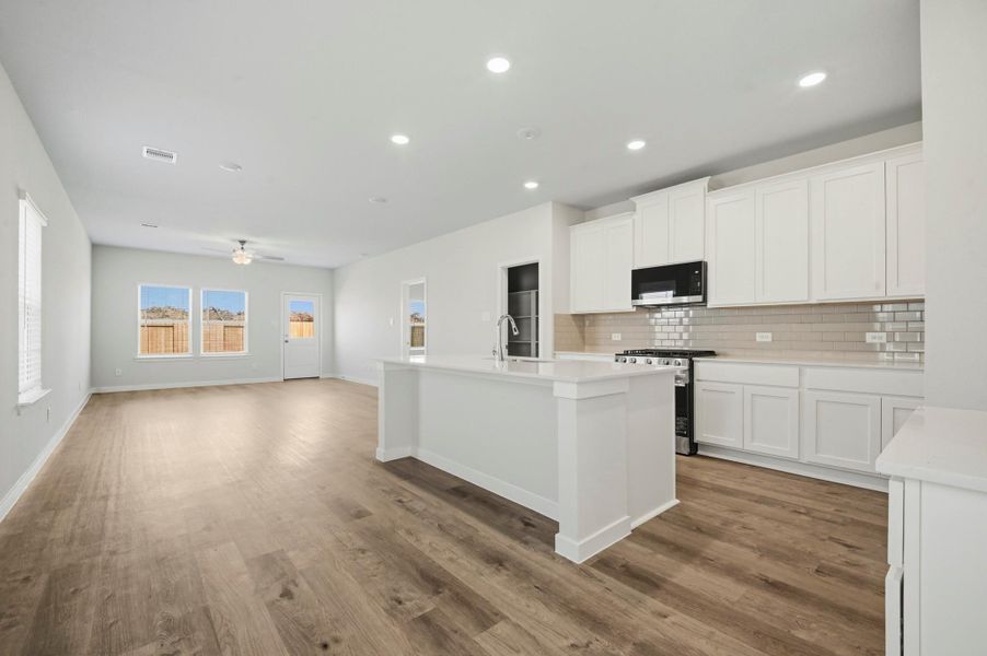 Furnished interior view inside a new home in Barrett Crossing, Crosby (Image 6).