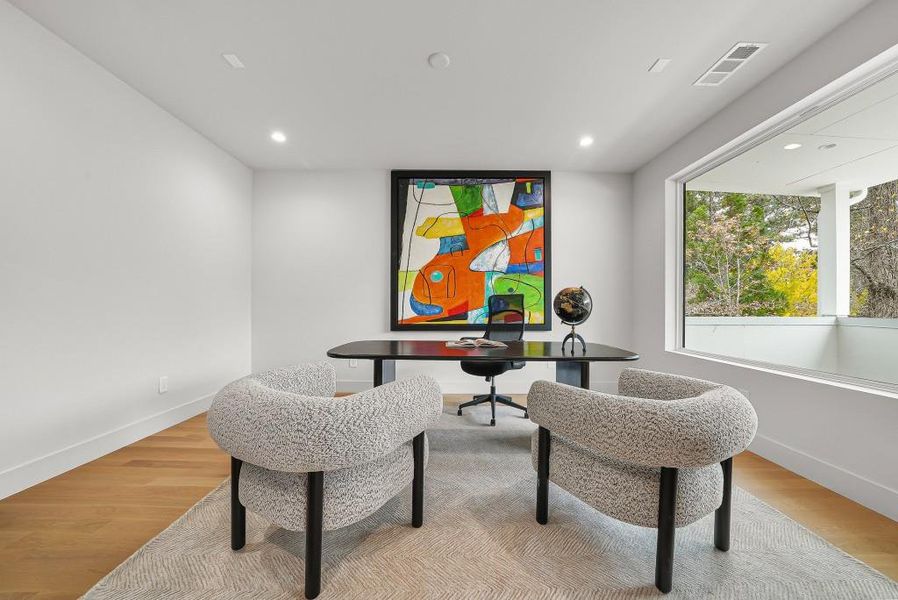 Furnished interior view inside a new home in , Decatur (Image 46).