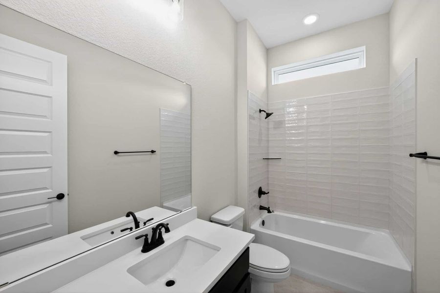 Furnished interior view inside a new home in Feathergrass, Georgetown (Image 11).