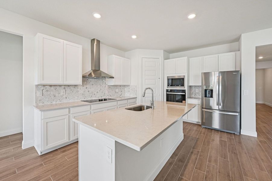 Furnished interior view inside a new home in Hampton Park - Signature Series, Vero Beach (Image 14). Furnished interior view inside a new home in Hampton Park - Signature Series, Vero Beach (Image 14).