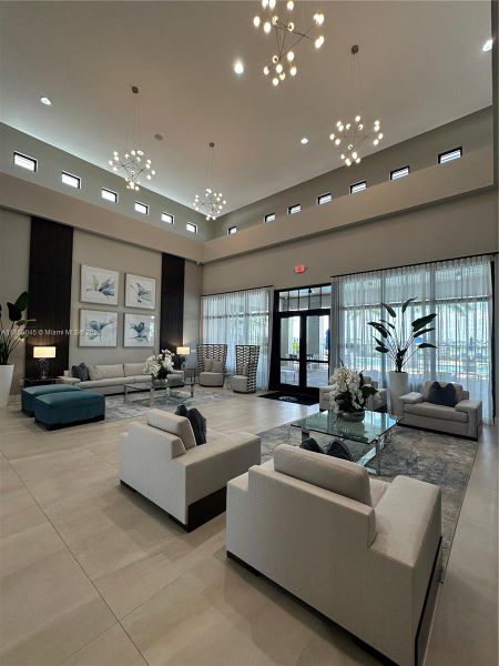 Furnished interior view inside a new home in , Miramar (Image 28).