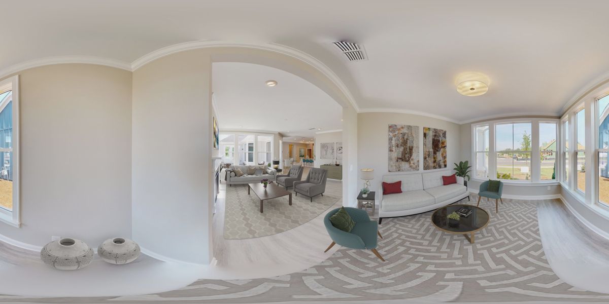 Representative furnished interior of a home built from the Palazzo by Epcon Communities in The Courtyards by The Manor, Alpharetta (Image 21).