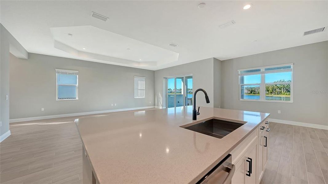 Furnished interior view inside a new home in Wildleaf, Parrish (Image 11).
