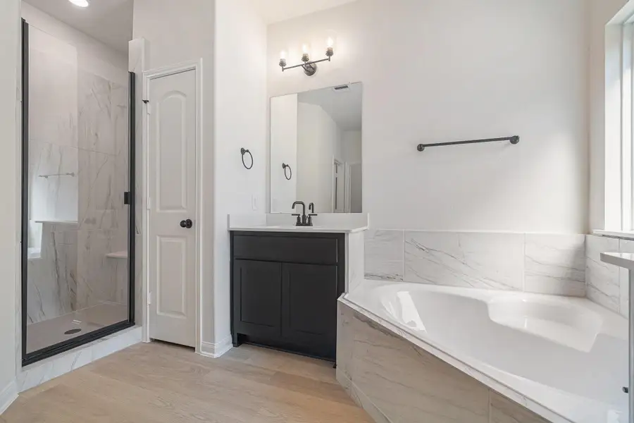 Furnished interior view inside a new home in Rose Hill Estates, Willis (Image 10). Furnished interior view inside a new home in Rose Hill Estates, Willis (Image 10).