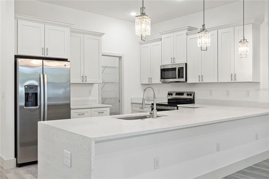 Furnished interior view inside a new home in , Port Charlotte (Image 12). Furnished interior view inside a new home in , Port Charlotte (Image 12).