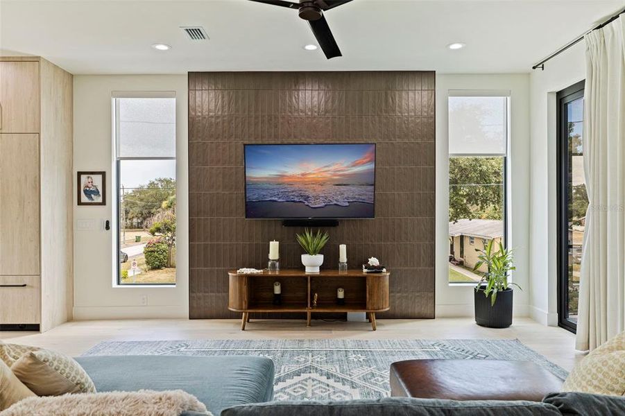 Furnished interior view inside a new home in , Tampa (Image 8).