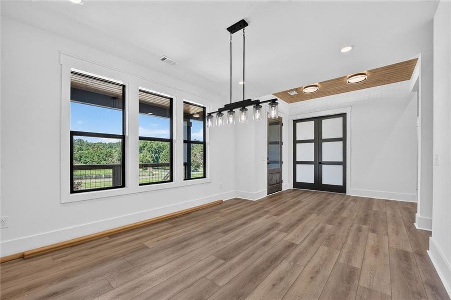 Spacious, unfurnished interior of a new home in , Morganton (Image 27).
