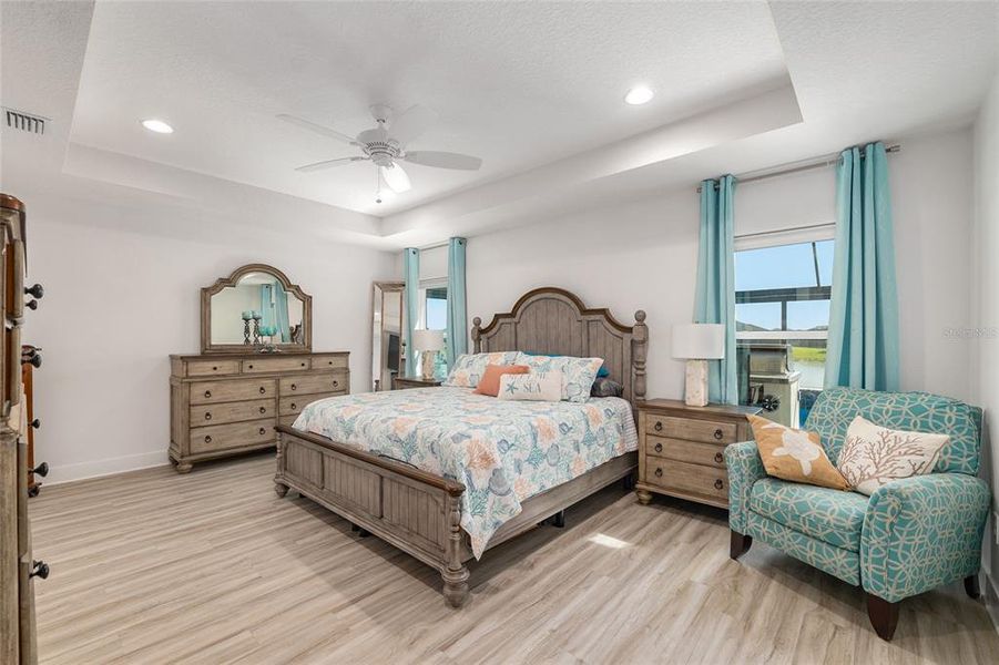 Furnished interior view inside a new home in , The Villages (Image 45).