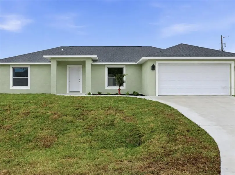 Exterior details and patio area of a home in , Port Charlotte (Image 2). Exterior details and patio area of a home in , Port Charlotte (Image 2).