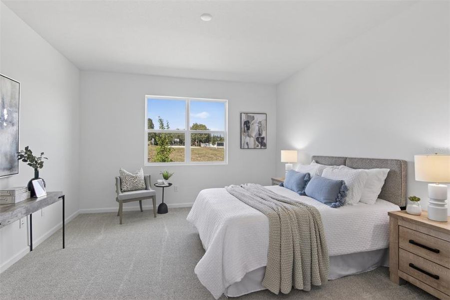 Furnished interior view inside a new home in Waterbrooke, Clermont (Image 4). Furnished interior view inside a new home in Waterbrooke, Clermont (Image 4).