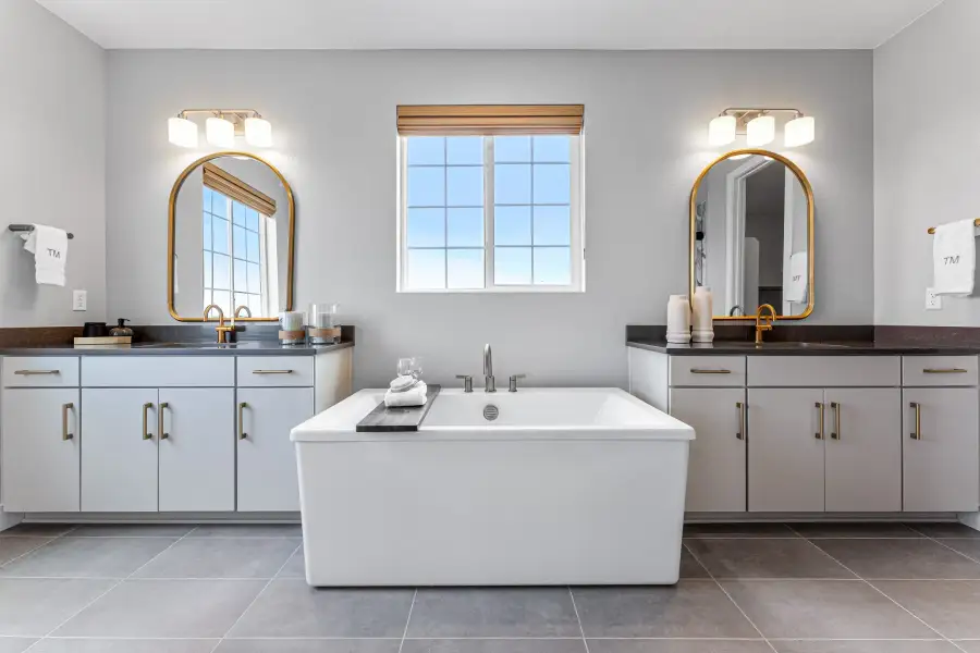 Furnished interior view inside a new home in Macanta, Castle Rock (Image 8).