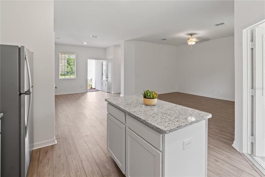 Furnished interior view inside a new home in , Kissimmee (Image 4).