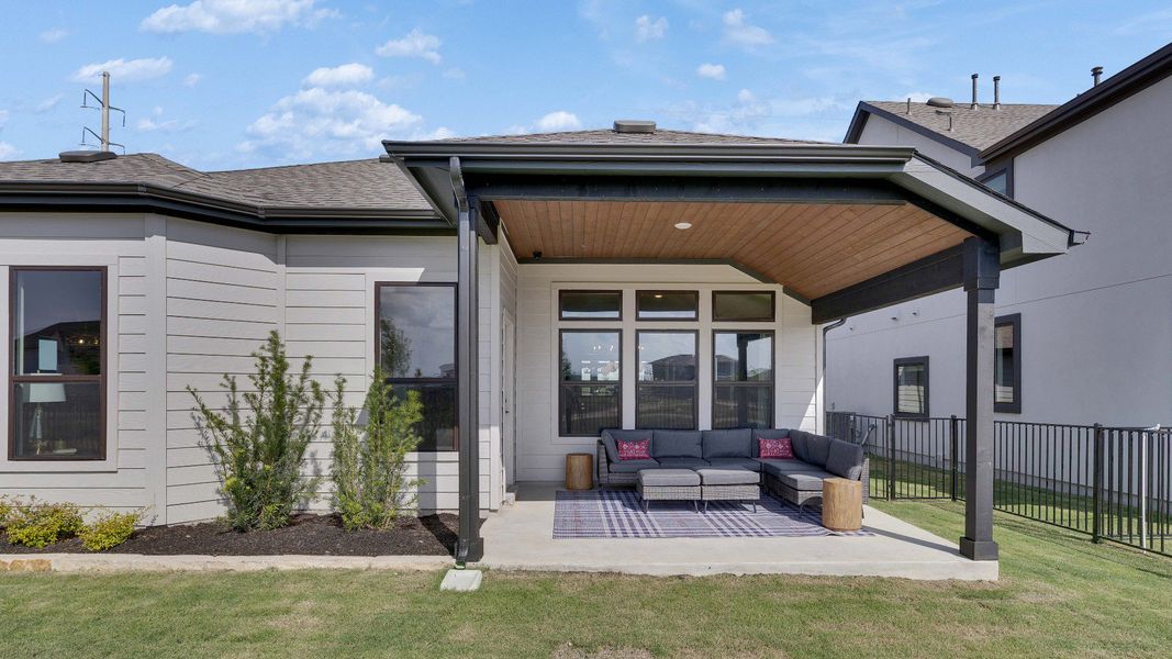 Mahogany Floor Plan - Representative Photo