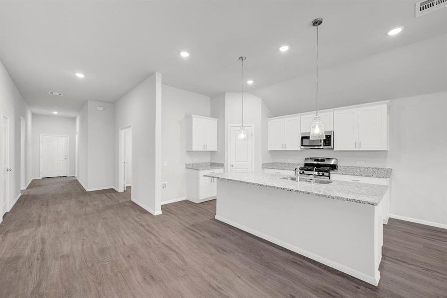 Furnished interior view inside a new home in ValleyBrooke, Mesquite (Image 12).