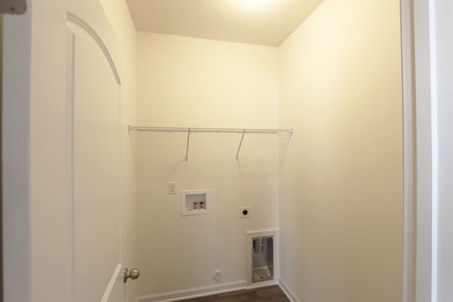 Representative unfurnished interior of a home built from the Burlington by Keystone Homes NC in The Wilcox, Greensboro (Image 29).