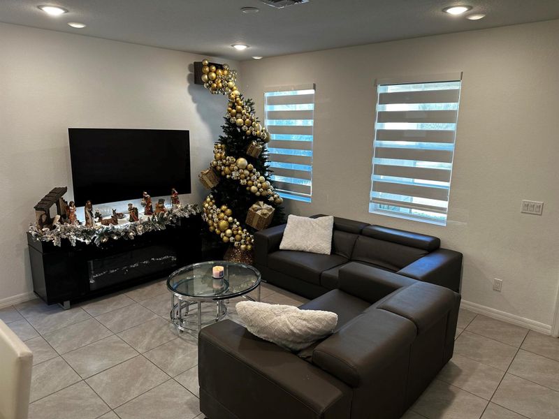 Furnished interior view inside a new home in Aspire at East Lake, Port St. Lucie (Image 6). Furnished interior view inside a new home in Aspire at East Lake, Port St. Lucie (Image 6).