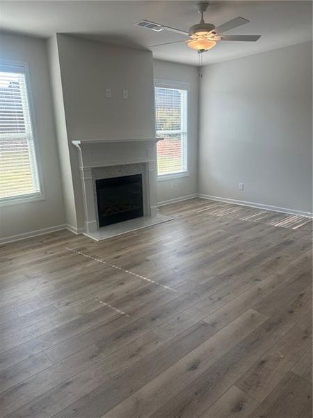 In-progress construction of a new home in Beckett Ranch, Auburn, GA (Image 12).