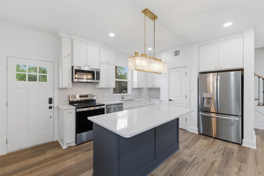 Furnished interior view inside a new home in , Prairie View (Image 17).