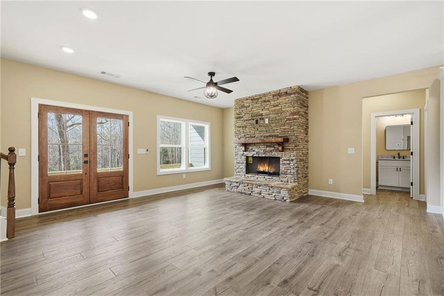 Spacious, unfurnished interior of a new home in , Ball Ground (Image 32).